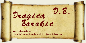 Dragica Borokić vizit kartica